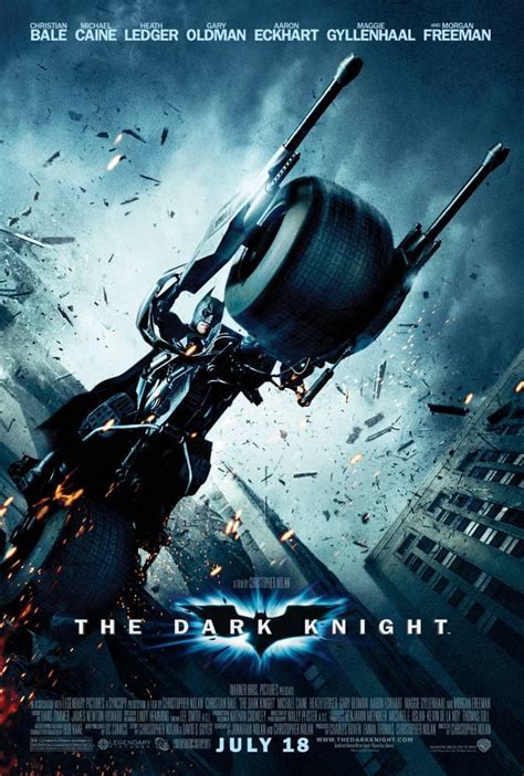 Batman The Dark Knight Poster Motorcycle