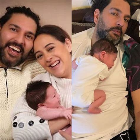 Yuvraj Singh and Hazel Keech share first pictures of their son Orion ...