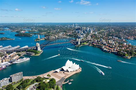 Aerial Stock Image - Sydney Harbour Looking North