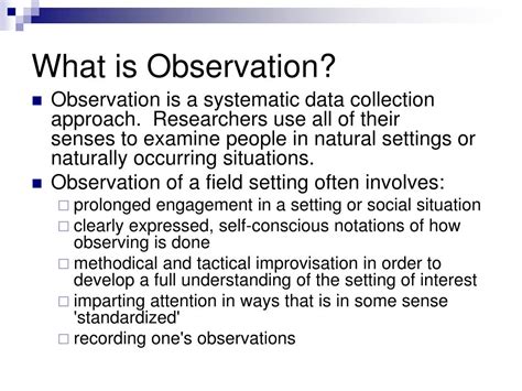 PPT - Observation PowerPoint Presentation, free download - ID:5826015