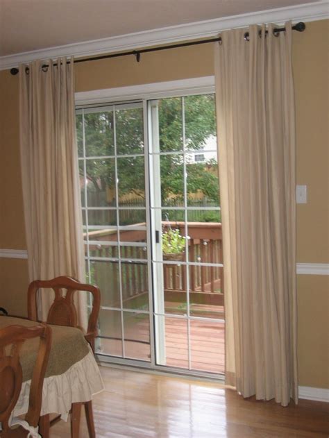 60 New Large Sliding Glass Door Curtain Ideas