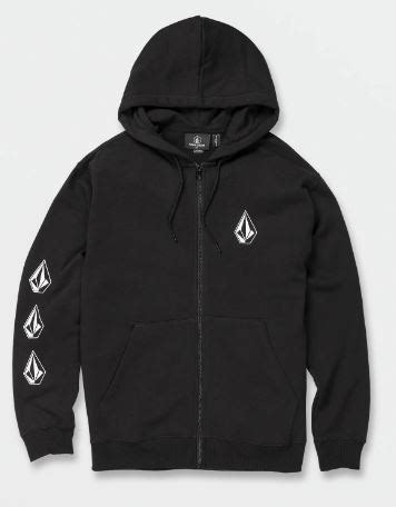 VOLCOM MEN'S ICONIC STONE ZIP FLEECE HOODIE - Maui Nix Surf Shop