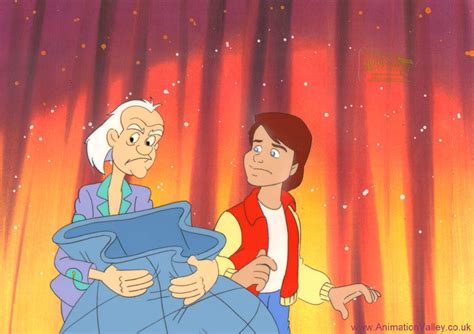 Back to the Future the Animated series Production cel - Back to the Future Photo (27970781) - Fanpop