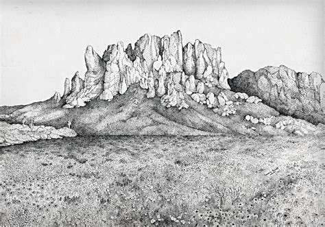 Pics For > Mountain Drawing Ink | Mountain drawing, Beautiful nature pictures, Black and white ...