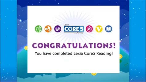 Completed Level 1 Finished Lexia Core5 Reading - YouTube