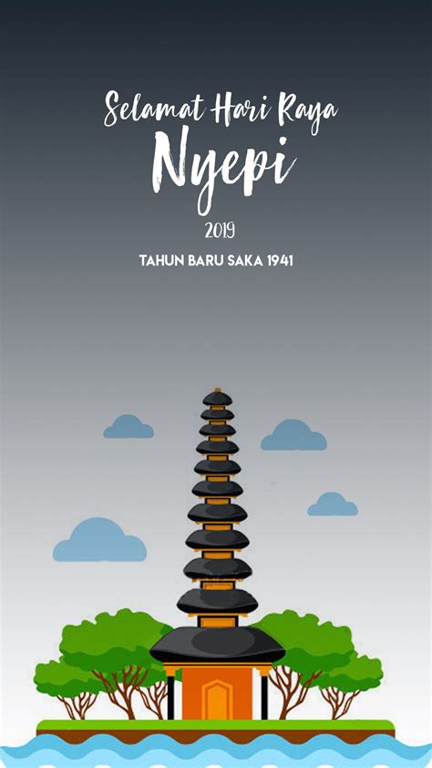 Happy Nyepi Day 2019! #Nyepi #NyepiDay #Hinduism #Hindu #Bali #Design #Card #GreetingCard # ...