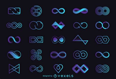 Infinity Logo Template Set - Vector Download