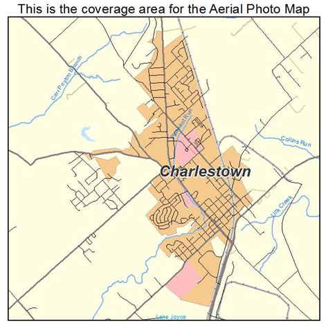 Aerial Photography Map of Charlestown, IN Indiana