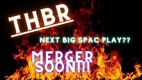 EXCITING SPAC PLAY!!! THBR MERGER WITH INDIE SEMICONDUCTOR COMING VERY SOON!!! - YouTube