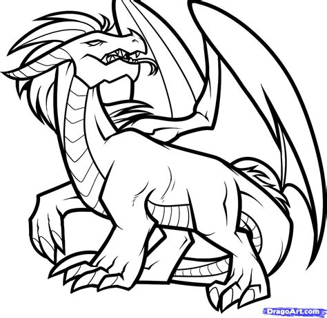 Baby Dragons Drawings - ClipArt Best