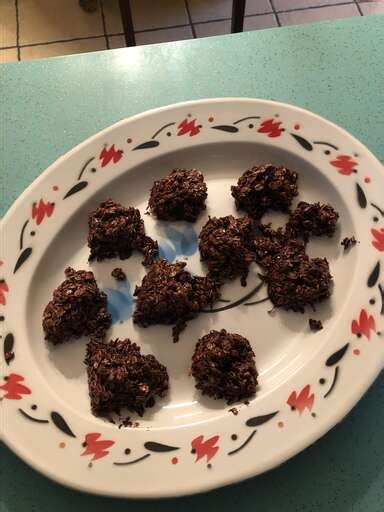 Unbaked Chocolate Oatmeal Cookies Recipe