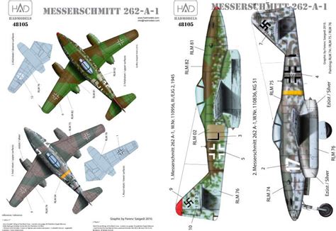 48105 Messerschmitt Me 262 A-1 (Luftwaffe black