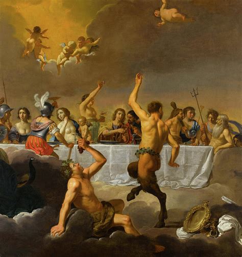 The Feast of the Gods Painting by Jan van Bijlert - Fine Art America