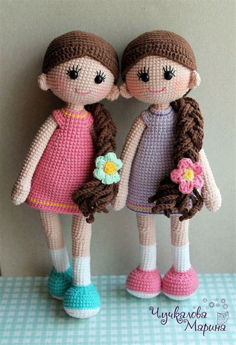 Good girls PDF crochet two doll pattern by MyCroWonders on Etsy | PinPoint