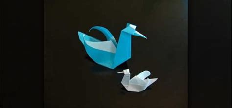 How to Make a beautiful origami paper swan « Origami :: WonderHowTo