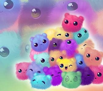 HD cuteanimapompons wallpapers | Peakpx