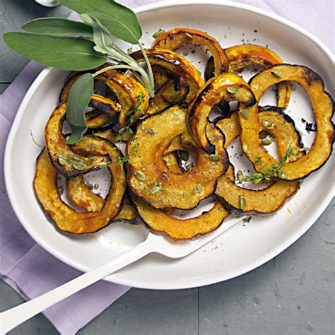 Roasted Squash with Smoked Paprika, Maple Syrup and Sage Salt | Salt and Serenity