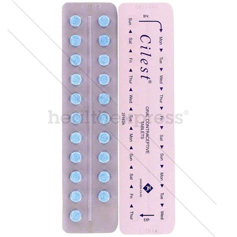 ᐅ Buy Cilest Contraceptive Pill Online • HealthExpress® UK