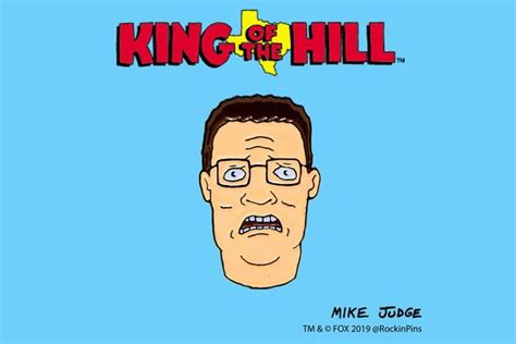 King of the Hill - Hank Hill Bwah Enamel Pin | King of the hill, Hank ...