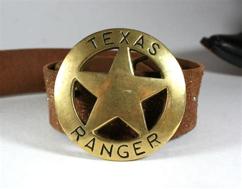 Vintage Belt Buckle Texas Ranger Lone Star by xoUda on Etsy