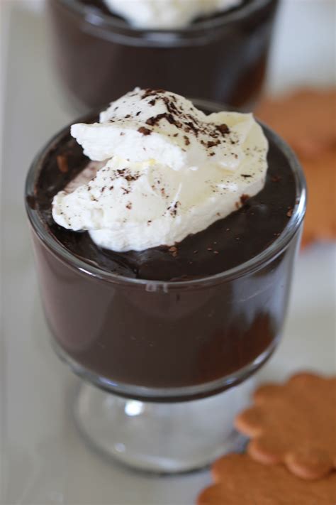 Dark Chocolate Pudding - Chips & Pepper