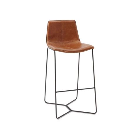 Slope Bar Stool - Products - West Elm Workspace #ModernHomeDecorKitchen ...