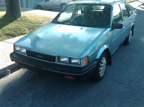 1986 Chevrolet Nova - Information and photos - MOMENTcar