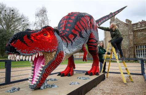 In Pictures: Beware the Brickosaurs! Lego dinosaurs invade zoo - The Irish News