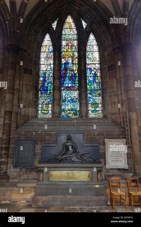 Glasgow cathedral interior - Glasgow, Scotland, UK Stock Photo - Alamy