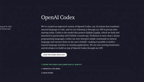 OpenAI Codex: AI Programming Assistant Without Any Requirement