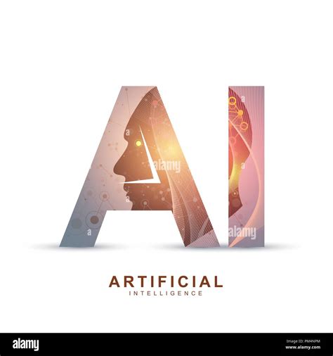 Artificial Intelligence Logo. Artificial Intelligence and Machine ...