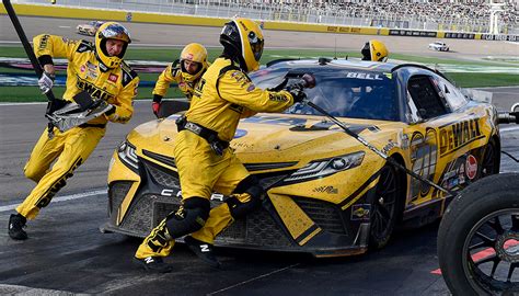 NASCAR Pit Crew Member Gets Hit By A Car But Bounces Back