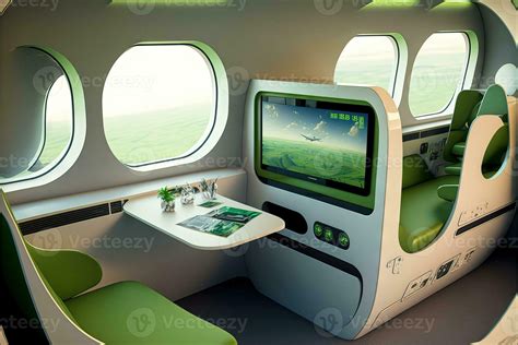 jet of the future cabin interior illustration genrative ai 23940247 ...