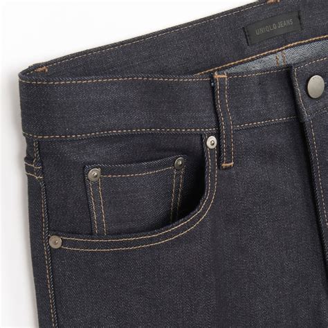 Men Stretch Selvedge Slim Fit Jeans | UNIQLO US