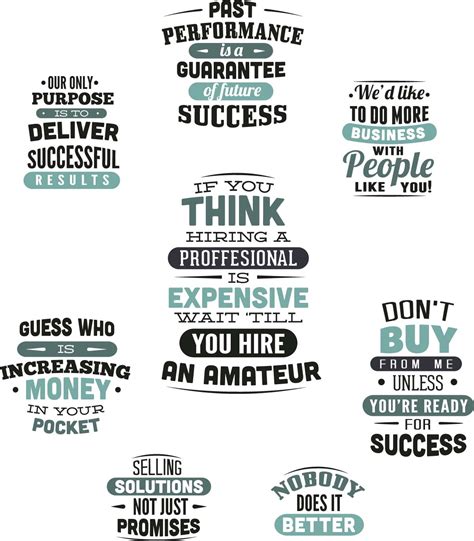 Sales slogans print set vector | Free download