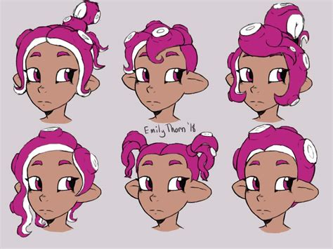 Octoling Girl Hairstyles | Splatoon Amino