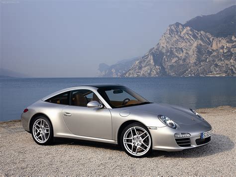 2009 Silver Porsche 911 Targa 4 wallpapers