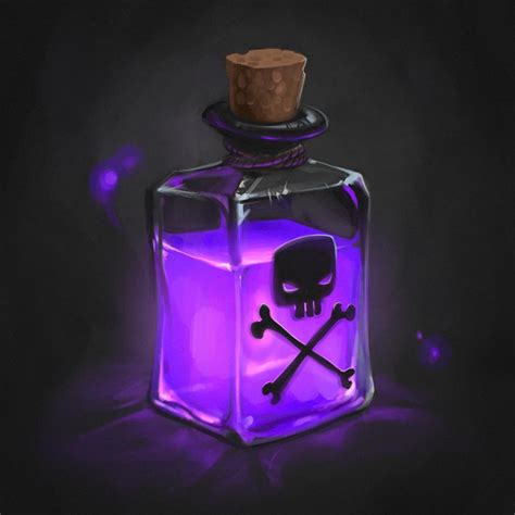 Poison Potion by shanehunt on DeviantArt | Игровой дизайн, Концепция окружения, Бутылка