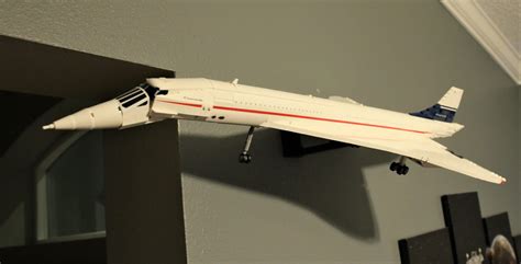 Ultimate Display Solutions wall mount display for Lego 10318 Concorde in flight – Ultimate ...