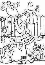 Bubble Coloring Pages For Kids sketch template