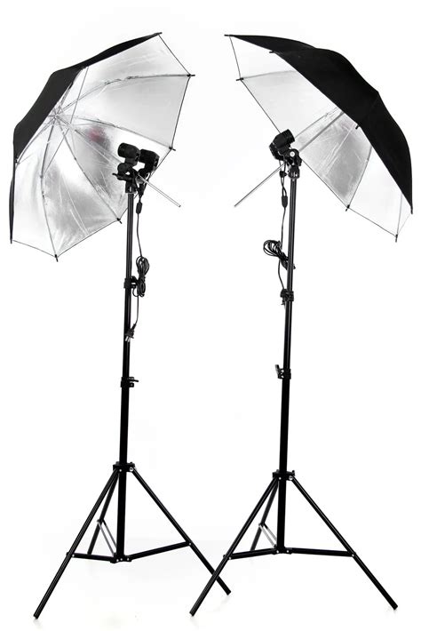 Photo photography umbrella stand lighting studio light system kit free shipping-in Photo Studio ...