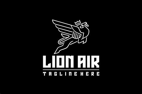 LION AIR Graphic by Herulogo · Creative Fabrica