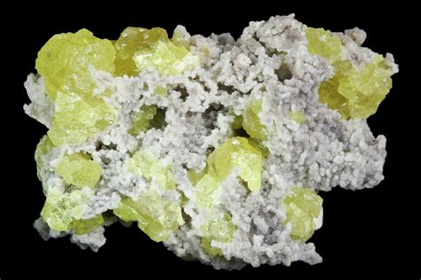 2.3" Sulfur Crystals on Matrix - Italy (#92615) For Sale - FossilEra.com