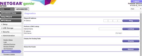 D7000 Diagnostic page | Answer | NETGEAR Support
