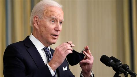 Biden tells Americans to keep wearing masks 'until everyone is, in fact ...