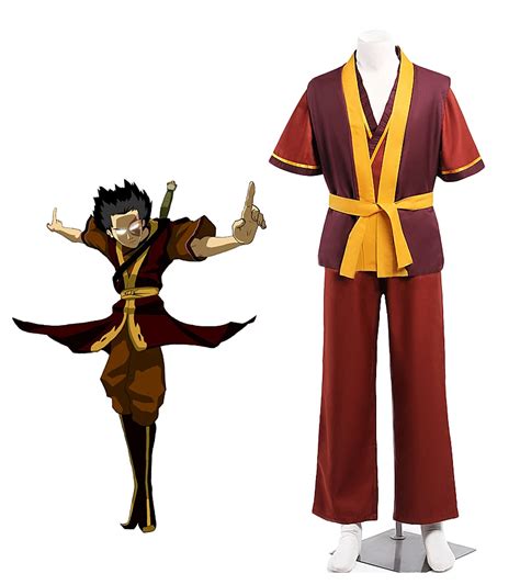 Prince Zuko Cosplay Avatar Zuko Zuzu Cosplay Costume Custom Made Unisex ...