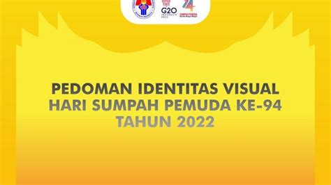 Link Download Logo Hari Sumpah Pemuda 2022 Format PNG, JPG, HD dan Arti Logo Sumpah Pemuda ke-94 ...