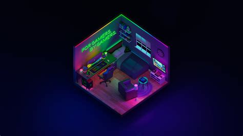 Razer Gaming Room Wallpaper