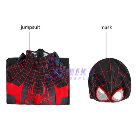 Kids Spider-Man Ultimate Edition PS5 Costumes Cosplay Children Spiderman Suit | MikuCosplay