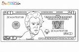 Money Bills Coloring Pages sketch template